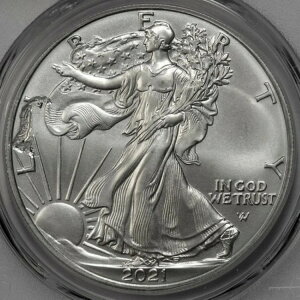 2021�N PCGS MS68 �X�g���b�N�X���[ �^�C�v2 �V���o�[�C�[�O���h�� �G���[�h���b�v �n���J�`
