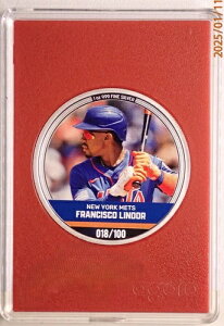 2024�N �j�E�G �A�S�� $2 MLB �~���g �g���[�f�B���O�R�C�� �t�����V�X�R �����h�[�� 018/100 ���b�h ���r�[