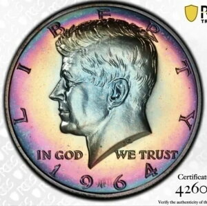 1964N 50Zg PlfB n[t_[ v[t PCGS OhAs[!! ٓIȃC{[g[