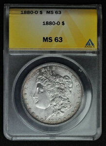 1880 O - K - ANACS MS63