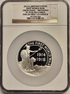 2014N CMX 10|h 5IX  ꎟE u^jA NGC PF70 FS