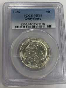 1936NQeBXo[OLOn[th ~ PCGS MS64 ~ 50Zg