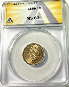 1859N 1N^ CfBAwbhjbPZg ANACS MS63O[h 