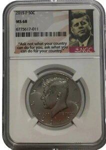2015-P PlfB n[t_[ 50Zg - NGC MS68 |bv - JFKuAsk Notvx