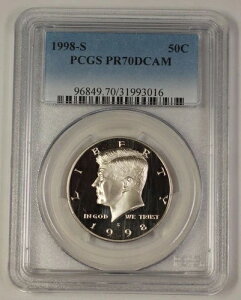 1998-S čPlfBENbhEn[th 50ZgRC PCGS PR-70 DCAM fB[vJI p[tFNg