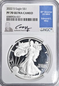 2022-S �V���o�[�C�[�O�� $1 NGC PF70 �E���g���J���I�IMO??Y���M�T�C������IINV#027