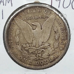 1900�N P $1 �����K�� �V���o�[ �_���[ �R�C�� Vam-11 �_�u�� �E�B���O �o���G�e�B �`���C�X AU