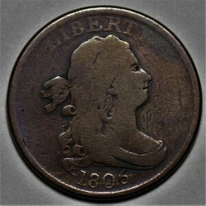 1806�N �h���[�v�o�X�g �n�[�t�Z���g - �X���[��6/�X�e�����X - ��]�_�C - 1/2�Z���g����