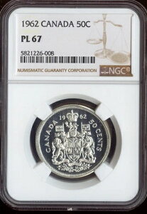 1962�N�J�i�_���50�Z���g NGC PL67 - �i��