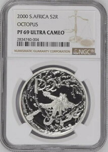 2000�N ��A�t���J �V���o�[�v���[�t �I�N�g�p�X PF69 NGC 2�����h R2 -004