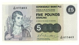 スコットランド … P-212a … 5ポンド … 1982年3月29日 … チョイス *UNC*. (64)