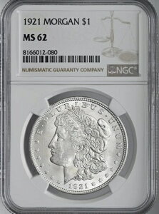 1921-P 1h K Vo[ ~gXe[g NGC MS62 #8166012-080 (VAM-41B)