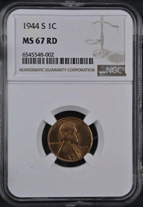 1944-S RD 1C J[EEB[g 1Zg NGC MS67RD 6545548-002