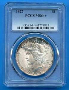 1922 P PCGS MS64+ s[X_[ 1h č  1922-P MS-64+ g[