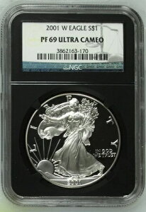 2001 W C[O S$1 NGC PF 69 EgJI NGC-3862163-170 ubNRA