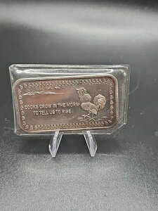 1976年 USSC コックス・クロウ・イン・モーン マザーグースシリーズ シルバーアートバー