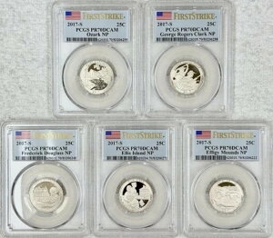 2017 S �v���[�t �N�H�[�^�[�Z�b�g �N���b�h ATB PCGS PR70DCAM �t�@�[�X�g�X�g���C�N �t���b�O���x��