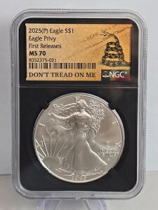 ??2025 (P) Eagle Privy  NGC MS70 XyVuDon't Tread on Mev[x[X??