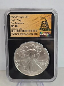 ??2025 (P) Eagle Privy  NGC MS70 XyVuDon't Tread on Mev[x[X??