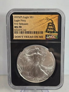 ??2025 (P) Eagle Privy  NGC MS70 XyVuDon't Tread on Mev[x[X??