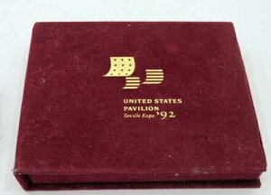 エリヒュー・ヴェダー作「幸運の星」メダル ? セビリア万博1992年米国館 #83