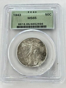 1943N 50Zg PCGS MS65 I[hz_[