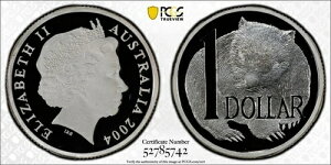 2004N I[XgA 1h v[tuEHobgv 20NLO 1hd PCGS PR69DCAM