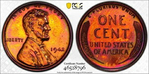 1942N J[ EB[gZg v[t PR64BN PCGS gD[r[ Ex-65BN