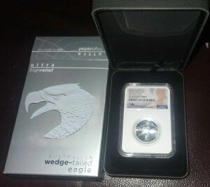 2022�N P �I�[�X�g�����A �V���o�[ $1 �I�W�����V UHR FDOI �����J���e�B PF70 NGC