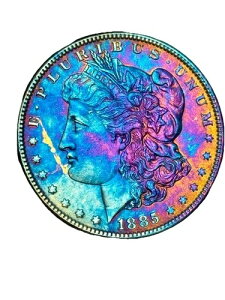 1885�N P �����K�� �V���o�[ �_���[ $1 BU ������ 90% �V���o�[ �����X�^�[�g�[��