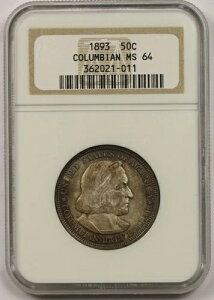 1893NRrALO݃n[th 50Zg MS 64 NGC
