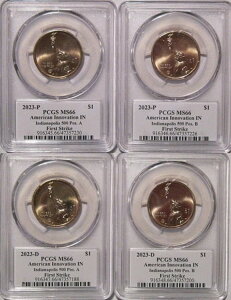 2023N P&D CfBAi Cmx[V h $1 PCGS MS66 A&B CfB500 t@[XgXgCN