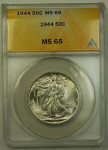 1944N AJ EH[LOEoeB Vo[ n[th 50ZgRC ANACS MS-65 B