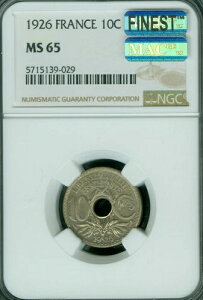 1926N tX 10Zg NGC MS65 PQ MAC ōO[hX|bgX POP 2 *