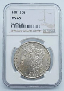 1881-S �����K����� 1�h�� NGC MS 65 - U053