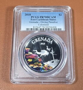 2018 ECS Oi_ _CrOp_CX 1IX J[v[t PCGS PR70DCAM