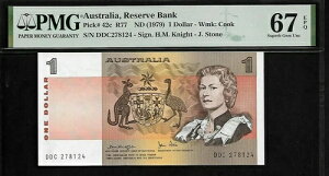 I[XgA 1h 1979 PMG 67 EPQ UNC PMG l 5/0 GUxX2