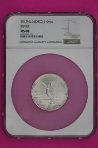 2012 MS 68 ���L�V�R ���x���^�b�h 2 �I���T 2�I���X .999 �V���o�[ NGC�F��X���u 7002
