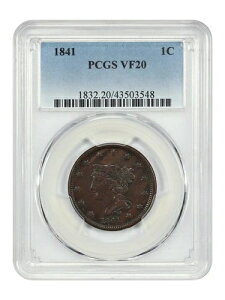 1841 1C PCGS VF20 - ҂ݍ݃wAZg