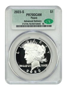 2023-S 1�h�� �s�[�X�_���[ CACG PR70DCAM (��s�[�i) - 1�h�� (�V���o�[)