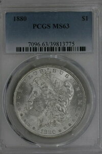 1880N $1 PCGS MS 63 K݁A~XEoeBEwbhEh
