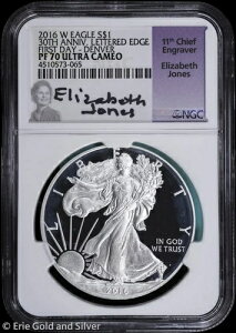 2016-W �v���[�t �V���o�[ �C�[�O�� NGC PR 70 UC | ���^�[�h �G�b�W �W���[���Y �T�C������ ����
