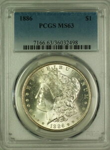 1886N K Vo[ _[ 1h RC PCGS MS-63 `CX BU (19F)