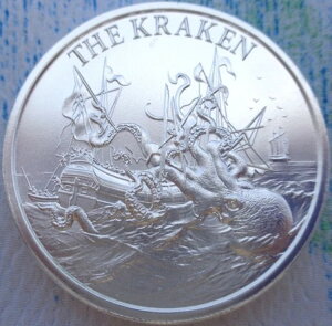 2�I���X THE KRAKEN ���m�F�����w�V���[�Y ���� BU ���E���h .999 ����