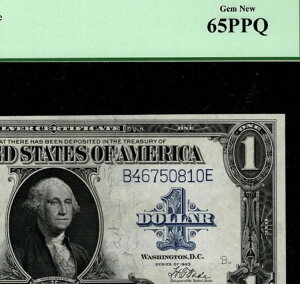 1923N 1hݏؖ u[V[ Fr #239 Woods/Tate PCGS 65 PPQ Gem Vi HGE