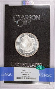 1883NCCJ[\VeB1hKNGC MS65 PL CAC GSAz[hRC