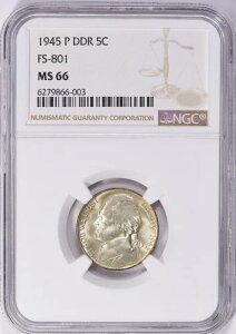 1945N P- WFt@[\jbP- DDR- FS801- NGC MS66