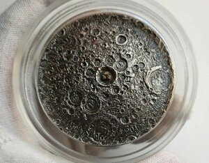 2015 �}�� 5000 Fr MOON LUNAR METEORITE NWA 8599 5 �I���X �V���o�[ �R�C�� ���s���� 130!!!