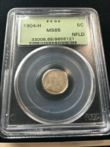 1904N PCGS Ӓς j[t@hh 5ZgA**MS-65** #6121