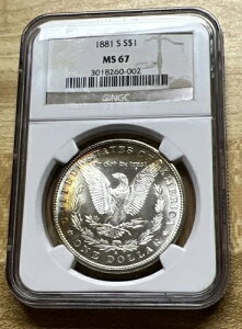 1881-S MS67 NGC K ٓIȑōƏiȐF